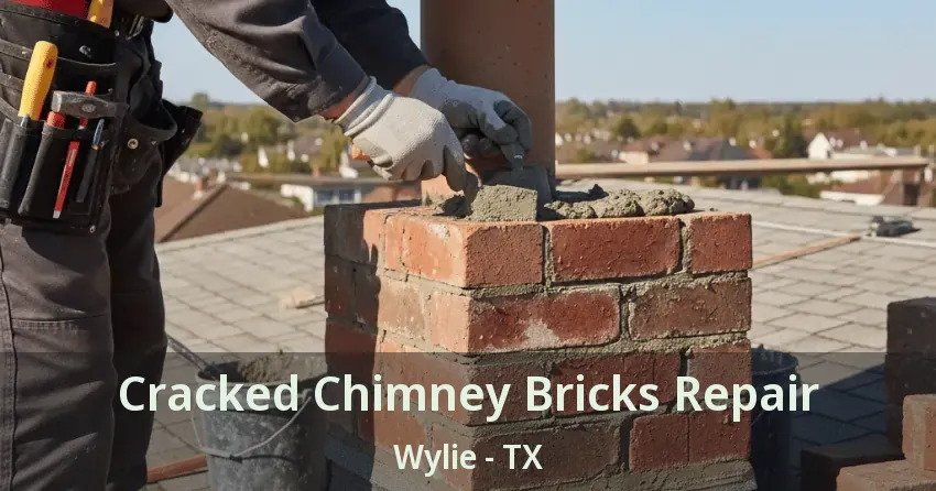 Cracked Chimney Bricks Repair Wylie - TX
