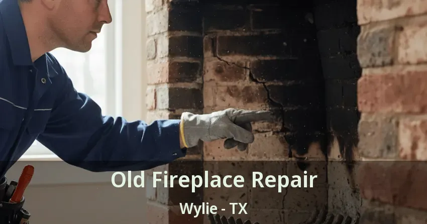 Old Fireplace Repair Wylie - TX